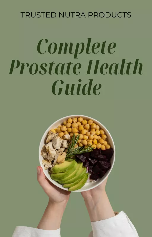 Bonus prostate health guide eBook included